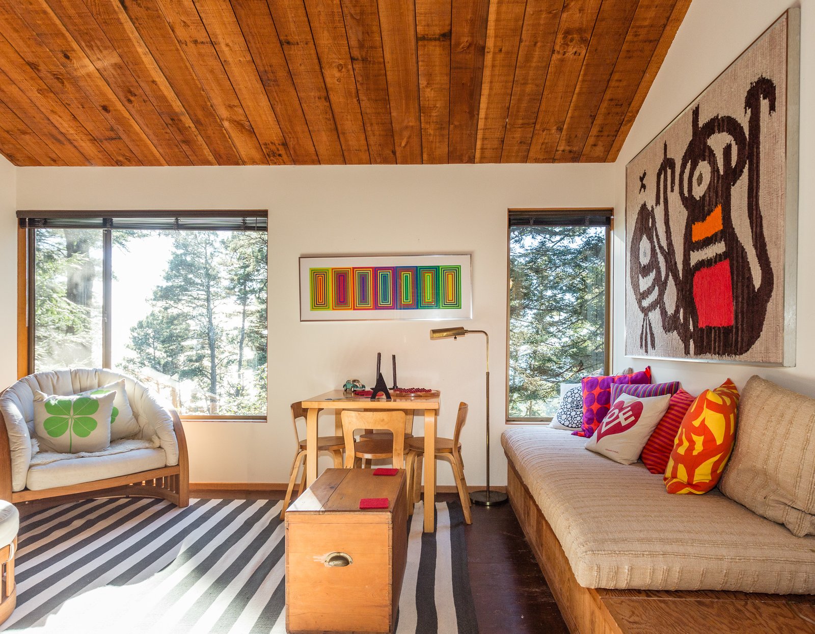 A living area in the