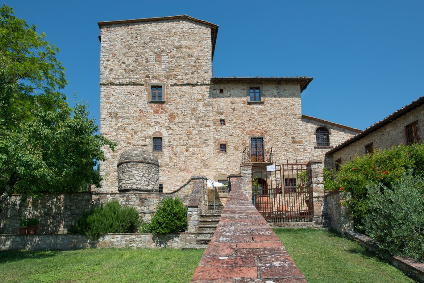 The main house.