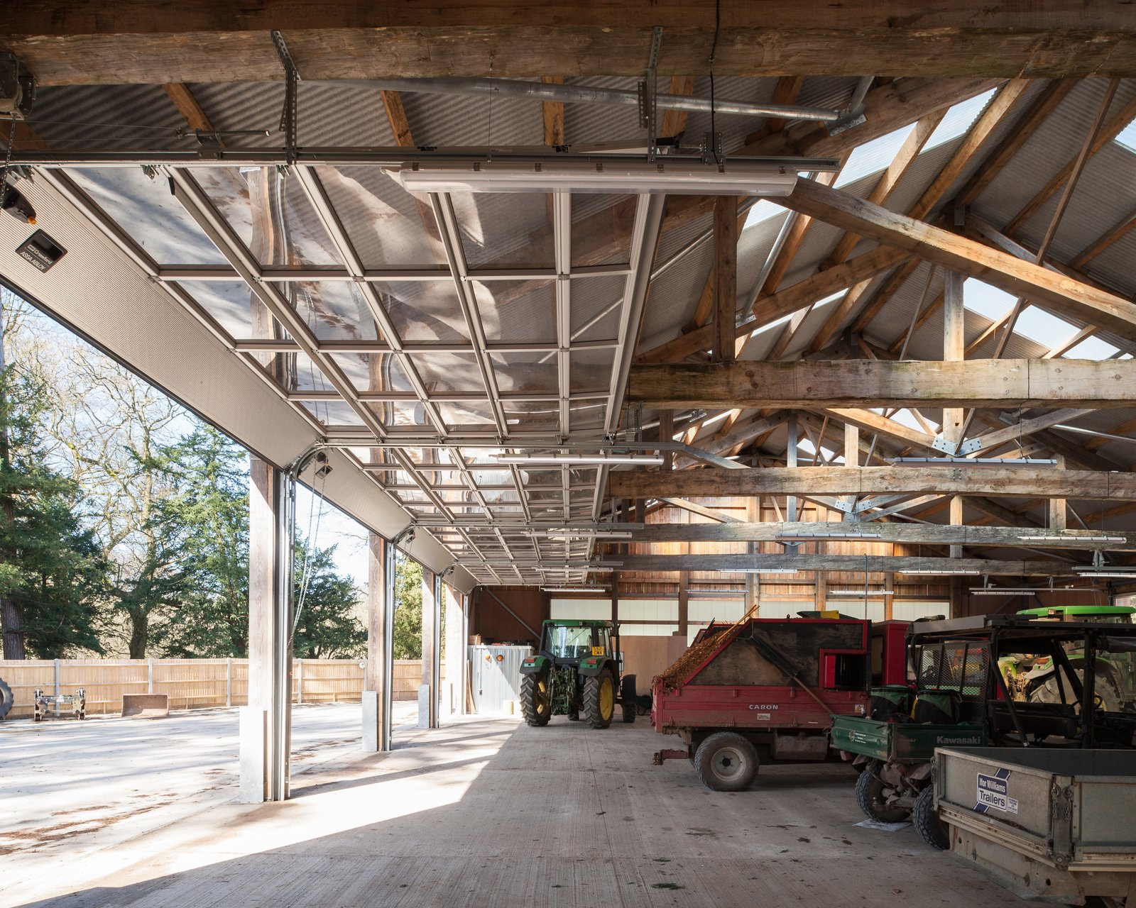 The project built upon design processes and construction methods that have evolved through the construction of the Caretakers House and Visible Studio.