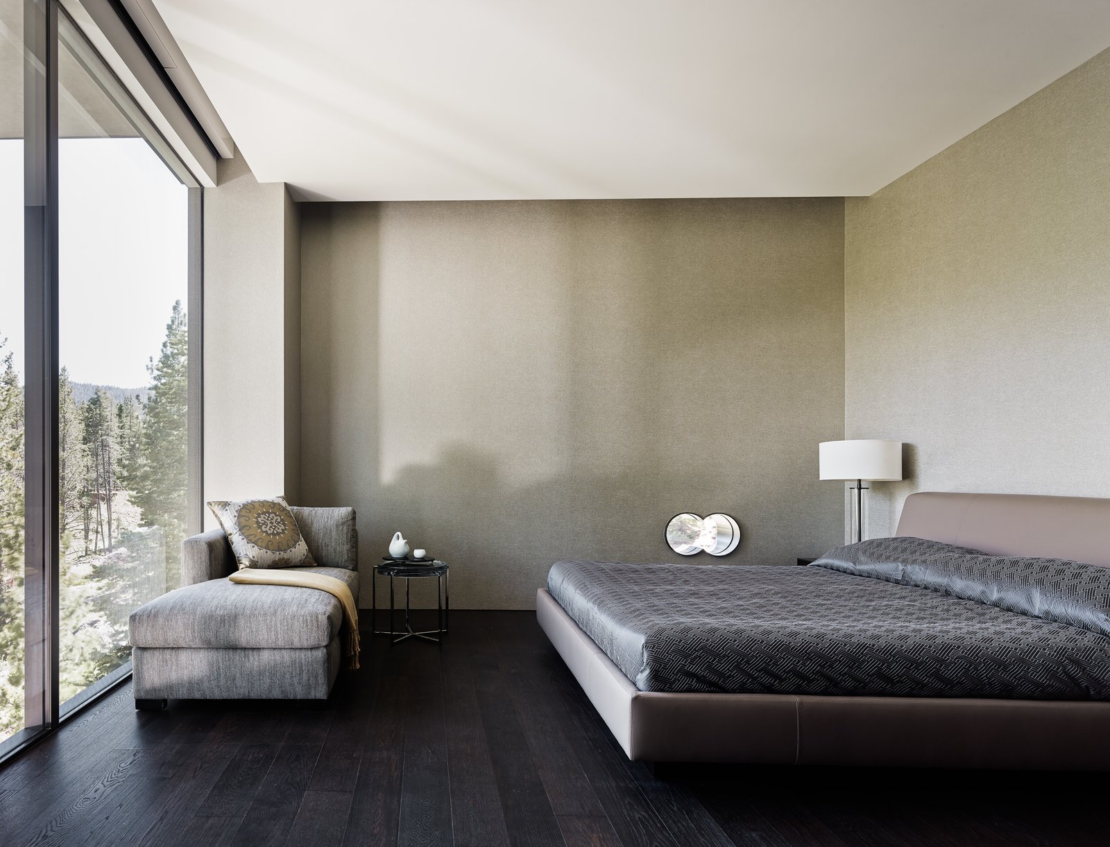 One of the home's bedrooms.