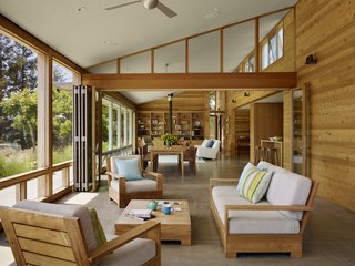 Guide to 7 Main Types of Roofs and What You Need to Know About Them - Photo 11 of 15 - A simple shed roof, in combination with operable window walls, allows this home in California to feel almost like an oversized summer porch.