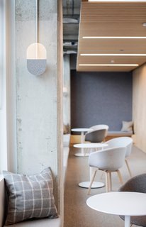 Studio Visit: The Work of ANDlight - Photo 6 of 10 - Slab — Design, Lukas Peet<br><br> The Slab 20 is the smallest in the Slab series. It can be configured as a wall mount or as a pendant, hung in singles or multiples.