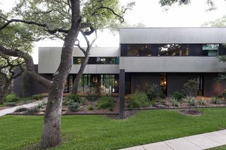 Located on a wooded lot in West Lake Hills, Paul and Jessica D'Arcy's peaceful retreat feels worlds away from Austin, yet is just five miles from city's buzzing downtown. The couple first listed their home on Airbnb nearly three years ago.