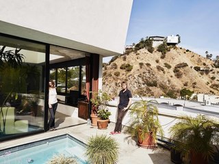 A Modern Los Angeles Airbnb Inspired by Hosting - Photo 7 of 7 - The couples's latest project is an outdoor living room, which will take full advantage of the south California climate.
