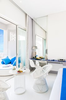 GM Architects' Latest Project: Harmonizing Two Distinct Mediterranean Identities - Photo 2 of 6 - The standard chamber suites at the Sofitel Tamuda Bay are punctuated with stunning views of sky and sea out their balcony windows. 