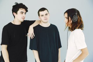 Indie Breakout Act Wet Is In-Residence at Master & Dynamic - Photo 1 of 4 - The members of Wet are Marty Sulkow, Joe Valle, and Kelly Zutrau. The trio met while going to school in New York.
