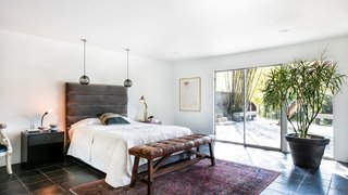 Own a Piece of Hollywood History for $1.995M - Photo 5 of 9 - The bedrooms are situated below the living room and open out to a spacious deck.