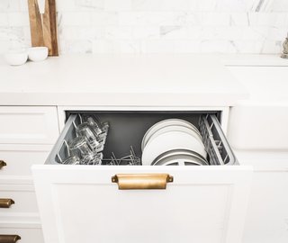 An Interior Designer's Streamlined Kitchen - Photo 5 of 7 - Nine wash cycles vary from delicate to heavy duty.