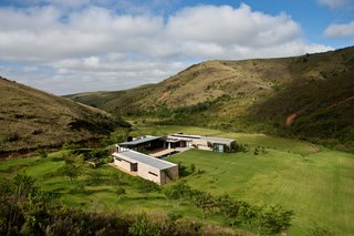 Guests can relax by the pool and soak in the views or hike into the mountains, following a creek into an ancient forest.