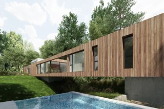 Dwell and Dan Brunn Architecture Take an Unconventional Approach With Bridge House - Photo 2 of 4 - A defining attribute of Dan Brunn Architecture is responsiveness to the site. As Brunn describes, the firm's buildings express the "simplest solution to the biggest problem."