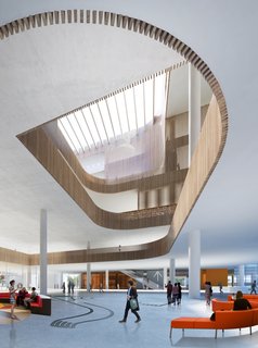 Schmidt Hammer Lassen Architects’ Winning Design For the Shanghai Library - Photo 6 of 7 - "Schmidt Hammer Lassen are driven by a Scandinavian attitude that focuses on people, context, space, light, and material," says Hardie. "All our projects take these elements as a starting point for a critical design process in our studio."