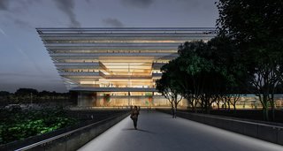 Schmidt Hammer Lassen Architects’ Winning Design For the Shanghai Library - Photo 7 of 7 - Concurrently, Schmidt Hammer Lassen is at work on the New Central Library for Ningbo in East China; a renovation of the Victoria State Library in Melbourne, Australia; and a new Central Library in Christchurch, New Zealand.