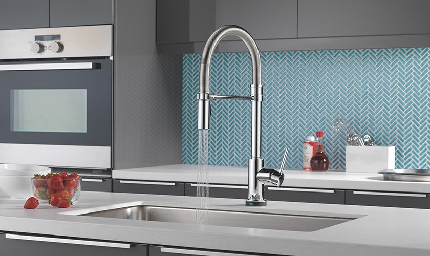 Delta Pull Down Kitchen Faucet delta® faucet trinsic® pro single-handle pull-down kitchen faucet Delta Pull Down Kitchen Faucet delta® faucet trinsic® pro single-handle pull-down kitchen faucet
