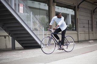 Linus Bike founders Adam McDermott and Chad Kushner aspired to bring Dutch riding culture to the U.S., creating a statement bike that was functional and well-suited for shorter trips. 