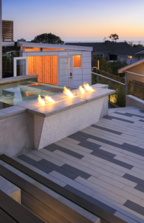 Drawing the Line: Concrete Pavers That Advance Architectural Design - Photo 6 of 7 - Large Scale CalArc Pavers in alternating colors liven up a private residence. Stepstone tackles both residential and commercial projects through a handmade production process that handles runs of all sizes.