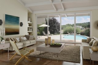 10 Outdoor Living Trends That Bring Homeowners Blissfully Close to Nature - Photo 8 of 10 - The Tuscany® Series Vinyl Patio Doors benefit from a SmartTouch® door handle, whose ergonomic design has won an International Design Excellence (IDEA) award from the Industrial Designers Society of America.