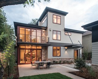 10 Outdoor Living Trends That Bring Homeowners Blissfully Close to Nature - Photo 6 of 10 - This "New Idea Home" employs Milgard Essence Series® Doors with a fiberglass exterior in Cinnamon and a wood interior.