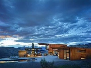A Steel-and-Glass Compound Is One Family’s Launchpad For Adventure - Photo 1 of 10 - "This is a true four-season climate and there are so many ways to be part of it, whether it's gathering and dining outside, or swimming, or even watching a movie together," says Kundig. "Going from building to building is like going from tent to tent."