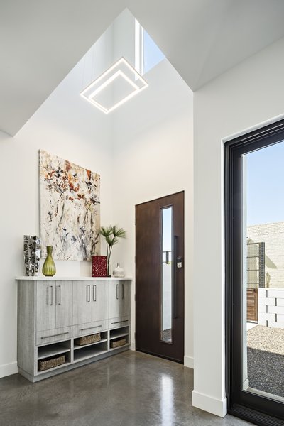 Double height entry #infill #development #townhouse #phoenix #modern #urban #townhome Photo 5 of Uptown Row modern home