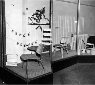 How American Modernism Came to the Mountains - Photo 13 of 20 - Window display at the Baldwin Kingrey store in Chicago — "Eames Design"
