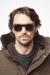 Northern Lights Optic × Alex Strohl - Photo 3 of 10 - The NL-6: Inspired by vintage mountaineering glasses. Outfitted with genuine leather sides originally designed to block glare while mountain climbing or traveling on glaciers. This style is a modern interpretation of the classic circular look.