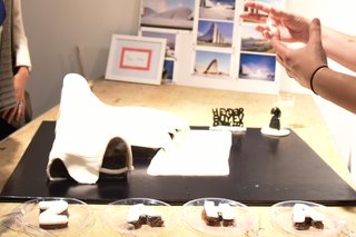 Great Architectural Bake-Off New York - Photo 6 of 7 - STUDIOS Architecture's winning cake: Zaha Hadid's Heydar Aliyev Center in Azerbaijan