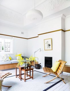 15 Flower Arrangements That Will Brighten Your Home on Valentine's Day - Photo 3 of 12 - A light and lemony lounge space is the perfect place to soak up morning sunshine. Because lemon water in the morning is best enjoyed among tart yellow pillows and bright flowers in full bloom.<br><br>Photo by Maree Homer for Homes to Love<br><br>#chartreuse<span> <a href="/discover/colorcrush" target="_blank">#colorcrush</a></span><span> <a href="/discover/color" target="_blank">#color</a></span><span> <a href="/discover/yellow" target="_blank">#yellow</a></span><span> <a href="/discover/design" target="_blank">#design</a></span><span> <a href="/discover/mydomaine" target="_blank">#mydomaine</a></span>