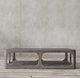 Restoration Hardware Martens Square Coffee Table ($2150)