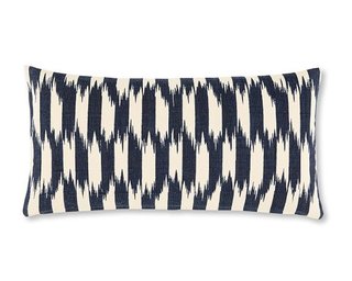 Williams-Sonoma Home Ikat Stripe Canvas Pillow Cover ($20)