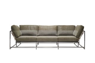 This Furniture Designer's Home Has All the Multipurpose Furniture You Need Now - Photo 10 of 21 - Stephen Kenn + Long Journey Olive Sofa ($11000)