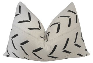 Inside Jenni Kayne's Stunning Living Room Makeover - Photo 3 of 20 - Tammy Price of Fragments Identity "African Woven Mud Cloth Pillow" ($295)