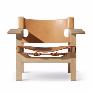 Inside Jenni Kayne's Stunning Living Room Makeover - Photo 4 of 20 - Børge Mogensen "Spanish Chair" ($4200)
