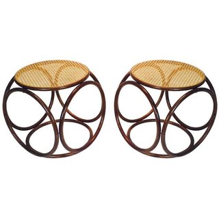 Inside Jenni Kayne's Stunning Living Room Makeover - Photo 12 of 20 - Thonet Pair of "Bentwood Stools" ($1450)