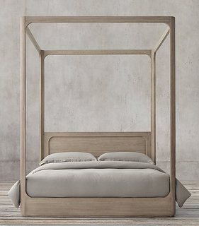 This New York Apartment Is What Dreams Are Made Of - Photo 26 of 28 - Restoration Hardware "Martens Four Poster Bed" ($3395)