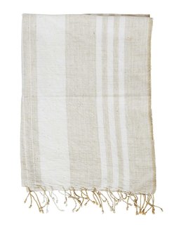 Little Market "Woven Promises Striped Tabecloth", $100