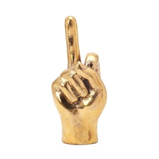 The Chicest Kitchens on the Internet This Year - Photo 6 of 22 - Consort Brass "The Finger" Hand ($165)