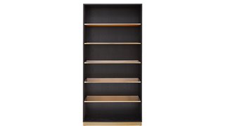 9 Home Libraries We All Want to Curl Up in This Weekend - Photo 8 of 18 - CB2 Linden Black Bookcase ($999)