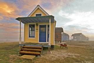 The picturesque aesthetic of the Tiny Texas House homes are modest and bespoke.