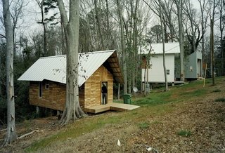 At only 396 square feet, the Pattern Book House is one of the smallest homes designed by Rural Studio.