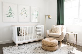 15 Modern and Creative Spaces For Kids - Photo 8 of 15 - The Ironhorse Residence's nursery by Akin Design Studio features clean, earthy tones and multiple textures—all of which help tie in the hushed palette from the rest of the home. 