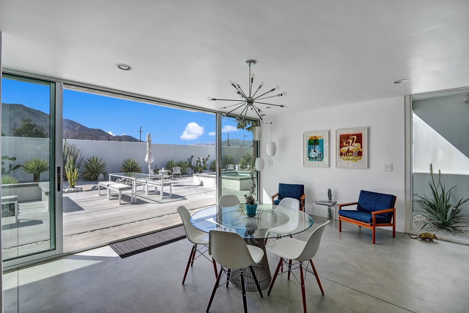 The 2014 remodel increased light into the home by opening the floor plan.