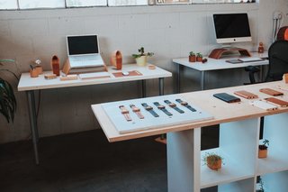 Craft & Vigor:
Inside Design at Grovemade - Photo 1 of 9 - Grovemade’s product line on beautiful display in their SE Portland shop.