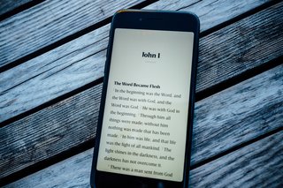 Sacred Space: an Exploration in Modern Bible Design - Photo 2 of 6 - NeuBible's distraction-free experience elevates the content of the Biblical text.