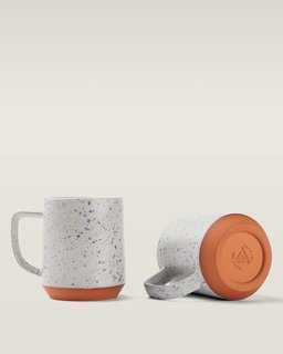 Portland's Mazama Mugs - Photo 2 of 5 - The Cloud Camp speckled ceramic mug.