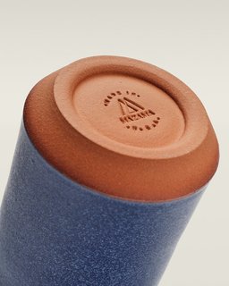 Portland's Mazama Mugs - Photo 3 of 5 - Mazama mugs have a tapered, unglazed foot, creating a unique look and stackability.