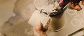 Portland's Mazama Mugs - Photo 4 of 5 - "We developed a special glaze technique to recreate the nostalgia of a vintage camp cup."