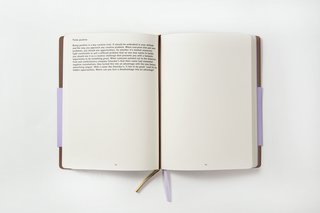 Magma Books Bring Creative Thinking to Life - Photo 1 of 3 - The Idea Generation book has some guided ways to start thinking creatively, followed by pages and pages of empty space to fill up.