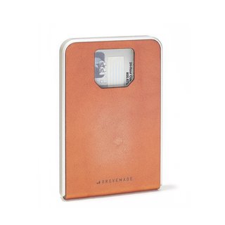 2016 Minimalist Holiday Gift Guide - Photo 3 of 9 - A beautiful metal and leather minimal carry wallet from Grovemade.