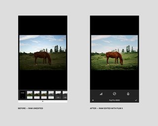 VSCO RAW/X and Topo Designs - Photo 1 of 9 - VSCO X film filters have 2 extra editing modes: character and warmth that allow precision control over how the presets are applied.