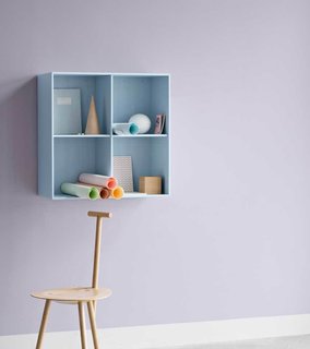 Denmark's Montana Takes a Modern Approach to Household Storage - Photo 5 of 5 - This small wall unit is a way to create impromptu storage at arm's reach.